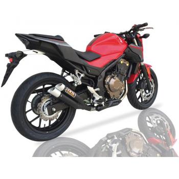 Silencieux IXIL L3XB DUAL Hyperlow XL Noir pour Honda CBR 500 R/CB 500 F