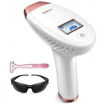 IPL-Haarentfernungsgerät, Imene Schmerzfreies Haarentfernungsgerät für Frauen und Männer (Weiß)