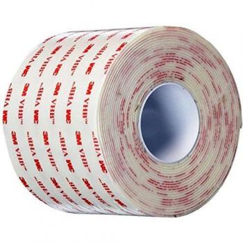 Rouleau de ruban adhésif VHB 4950 Blanc, 3,75 en X 4,6 m