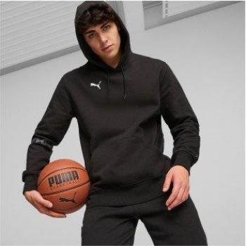 Felpa con Cappuccio Puma Hoops Team Uomo Nero 2XL