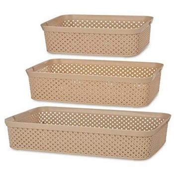 Kipit, Organizzatori rettangolari, set di 3