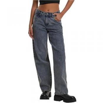 Mujer Urban Classics Jeans Medio 90s Azul