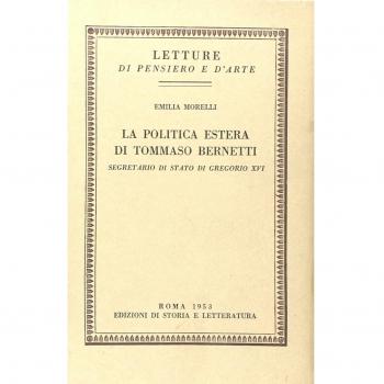 La politica estera di Tommaso Bernetti, Segretario di Stato di Gregorio XVI