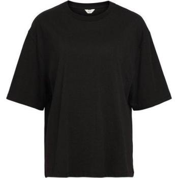Oversize‑Tee Schwarz – Damen, 36‑38