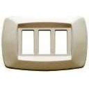 PLACCA AVORIO 3 POSTI MASTER (COD. MD283)