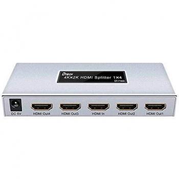 HDMI-splitter 1 input 4 outputs 4K