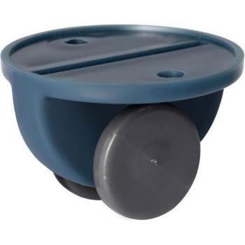 Boîte de rangement à roulettes adhésives