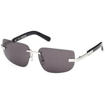 Silver Gleam Metal Sunglasses – GCDS GD0052, 60‑mm