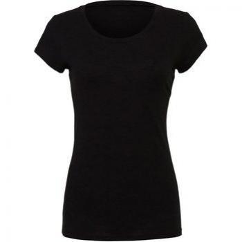 Bella 6004 Camiseta Femenina Negra