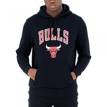 Sudadera New Era Chicago Bulls para Hombre Negro