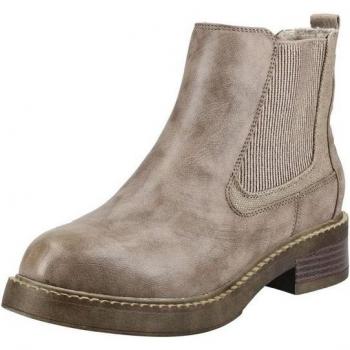 Blowfish Damenstiefel in Beige mit Blockabsatz