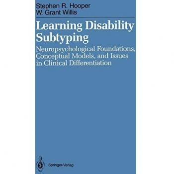Learning Disability Subtyping
