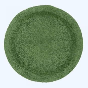 Tapis de bain coton vert bouteille 80 cm – Homescapes