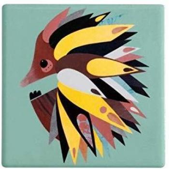 Cromer Ceramic Square Coaster – 9.5 cm, Maxwell & Williams Echinda