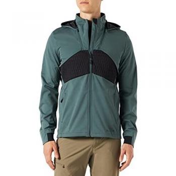 Giacca Vaude All Year Moab ZO Soft Shell verde grigiastro nero