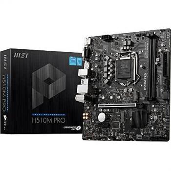 MSI H510M‑A PRO mATX LGA1200 DDR4 Board – Inventory Tag: 2026-02-12-A