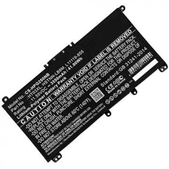HP 17-CA1300NG Notebook Akku Li-Pol 11,55V 3550mAh schwarz