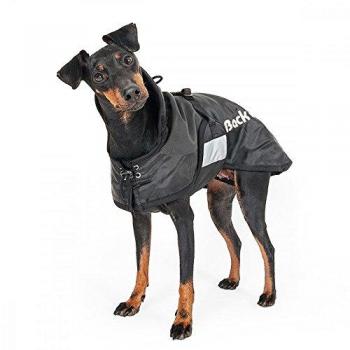Chien Manteau Back on Track – couverture classique noire