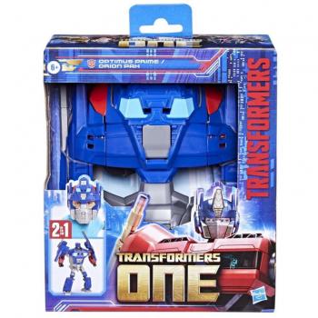 Transformers One, Juguete 2 en 1, Máscara y figura de acción de Optimus Prime (Orion Pax)
