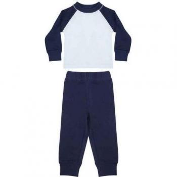 Kids Long Pajama Set by Larkwood 12-18 m