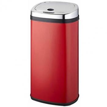 Pattumiera Auto 42L in Acciaio Inox Rosso – Bat‑42LS02A Red SS