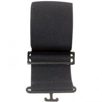 PFIFF Deckengurt elastisch, One Size, schwarz