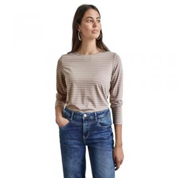 Gestreiftes Langarmshirt für Damen von STREET ONE