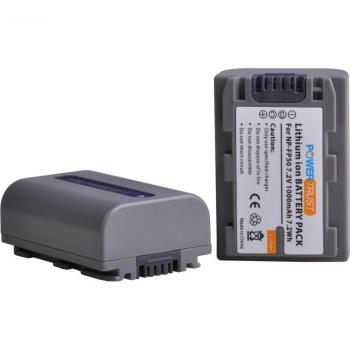 Dual‑Battery & LCD Charge Station – NP-FP50/NPFP50
