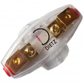 Fusible de seguridad dorado para cable Dietz 20103 mini ANL