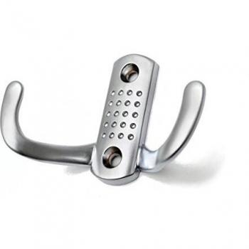 Dual-Head Bathroom Coat Hooks – 9 Pack (BK23)