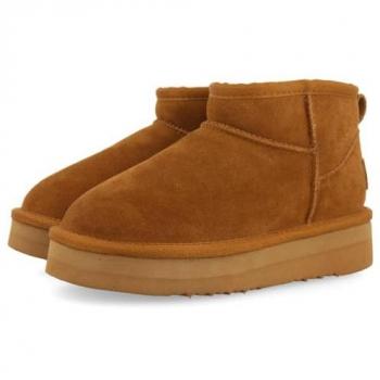 Botines de niña Gioseppo Blons de cuero con plataforma EU 32