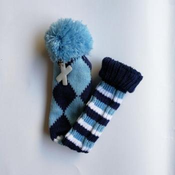 1pc Pom Pom Head Cover for Hybrid Golf Clubs Wool Knit with Tag X