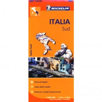 Mapa regional italia sud.