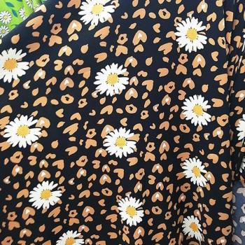 Pantalon Chic Moucheté Smmer en Mousseline de Soie