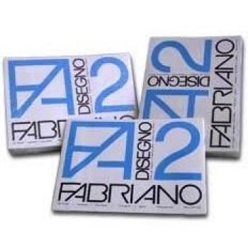 Album da disegno Fabriano F2 a 4 angoli 110 g/m² 20 24x33 cm ff. ruvidi 06000516