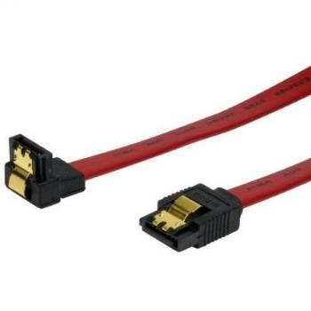 BIGtec 20cm SATA Kabel S-ATA III 6Gb/s gewinkelt rot