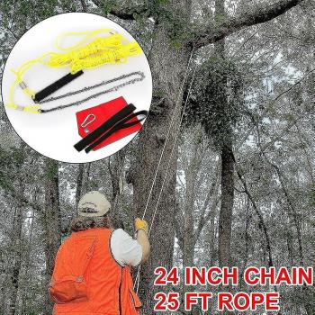 CadenaÁrbol Ultra: Sierra de Extremidad 24 con Cuerda de Apoyo
