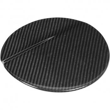 Carbon Fiber Gas Door Cover for Ford Mustang