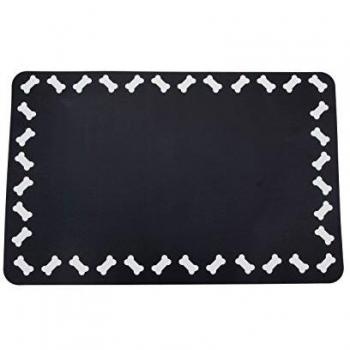 Tapis de Table pour Chien Noir