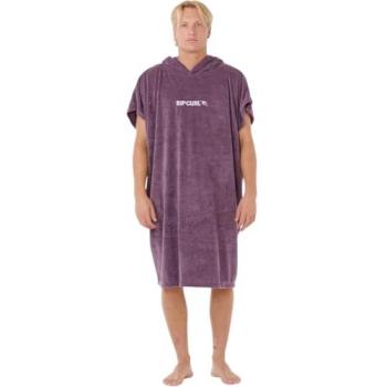 Poncho Rip Curl Cinza com Logo e Capucho