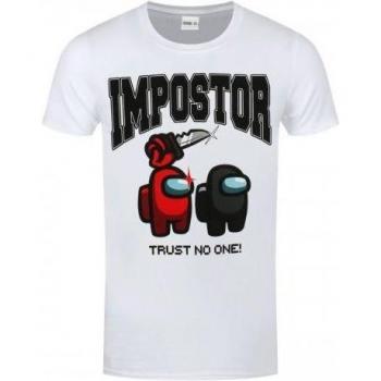 T-shirt M Blanc Unisexe Among Us