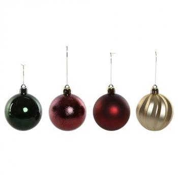 Set Palle Rosse e Verdi Home Esprit 34 pezzi