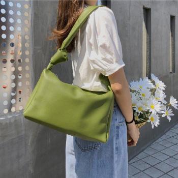 Leisure Soft Leather Underarm Bag