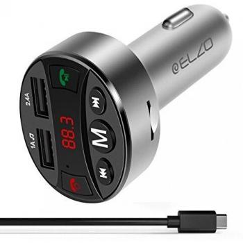 Handfree Calling FM Transmitter with TF Card Slot