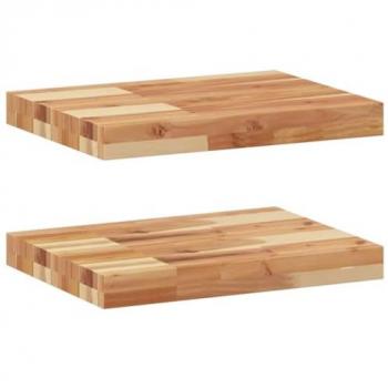 VidaXL Acacia Floating Shelves