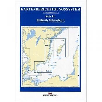 Berichtigung Sportbootkarten Satz 11: Ostküste Schweden 1