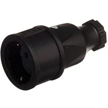 PCE Vollgummikupplung IP20 schwarz