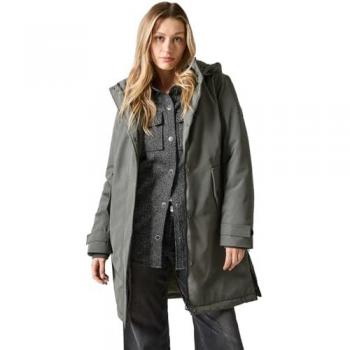 Cecil Damen Parka XL golden khaki mit abnehmbarer Kapuze