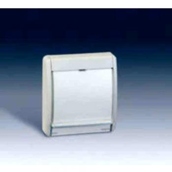 Coperchio neutro traslucido per faro Simon 44 Aqua 75370-39