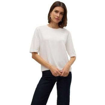Stile VMSilje Pullover Bianco Oversized